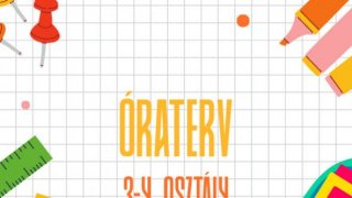 14. hét 3-4 osztály óraterv